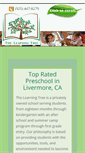 Mobile Screenshot of livermorelearningtree.com